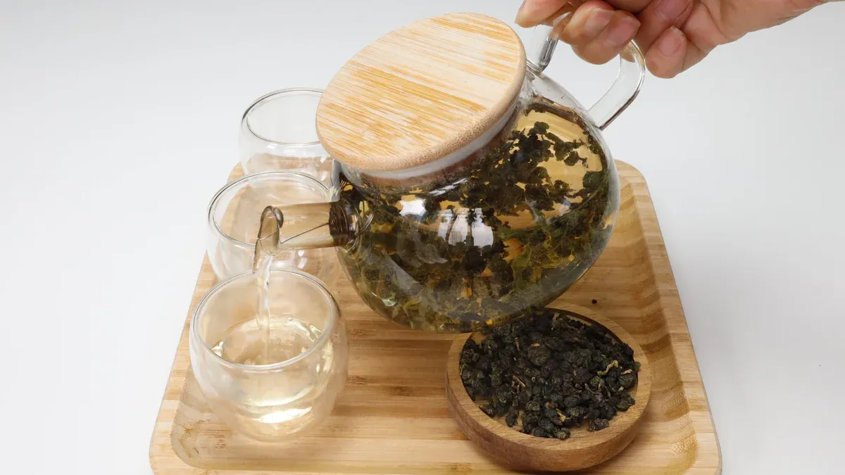 Preparing Oolong Tea