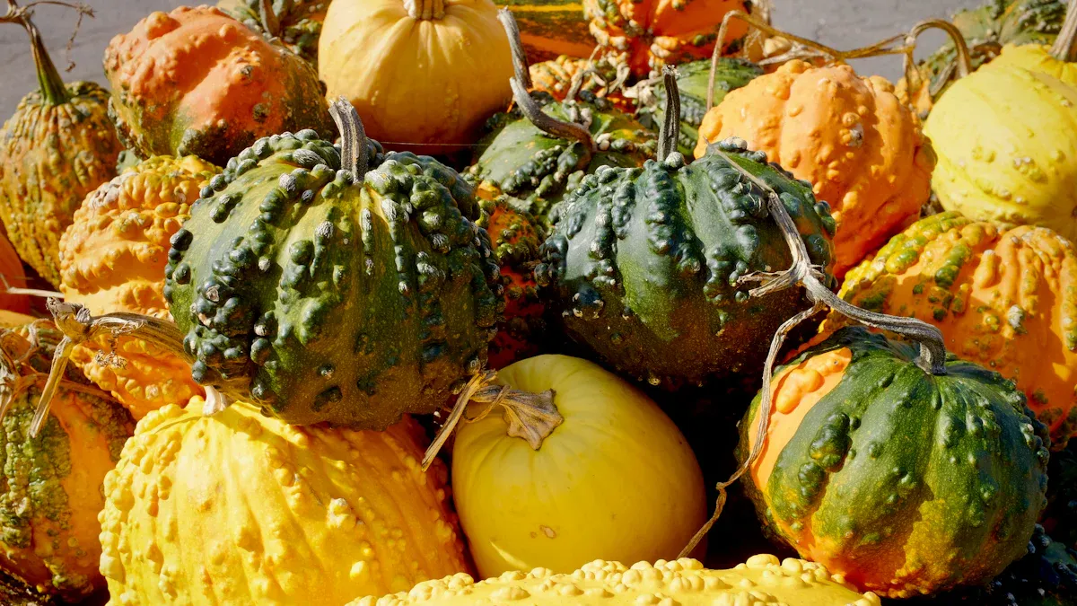 Colorful Yellow Vegetable Options