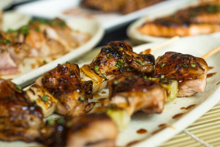 Chinese Teriyaki Chicken on a Stick Recipe: Juicy Skewers