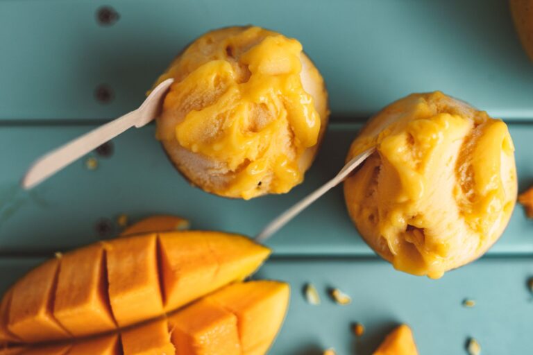 Mango Sorbet: A Simple to Smooth, Bright Flavor